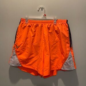 Bright Orange Reebok shorts XL